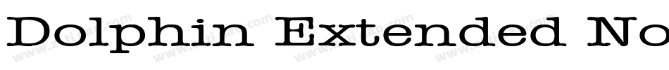 Dolphin Extended Normal字体转换